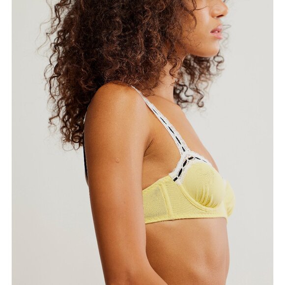 FREE PEOPLE So Sweet Balconette Underwire Bra / Pasta Combo - Picture 2 of 6